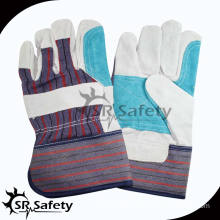 SRSAFETY high quality 10.5 inch leather working gloves